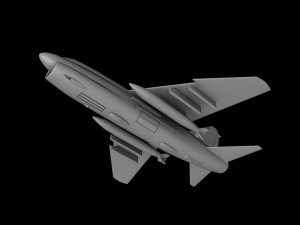 A-7 CORSAIR II SCALE 172 PRINTABLE STL FILES Model Cetak 3D