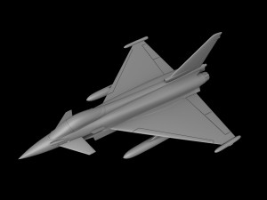 EUROFIGHTER TYPHOON SCALE 1-72 3D PRINT READY STL FILES 3D Принт Модель