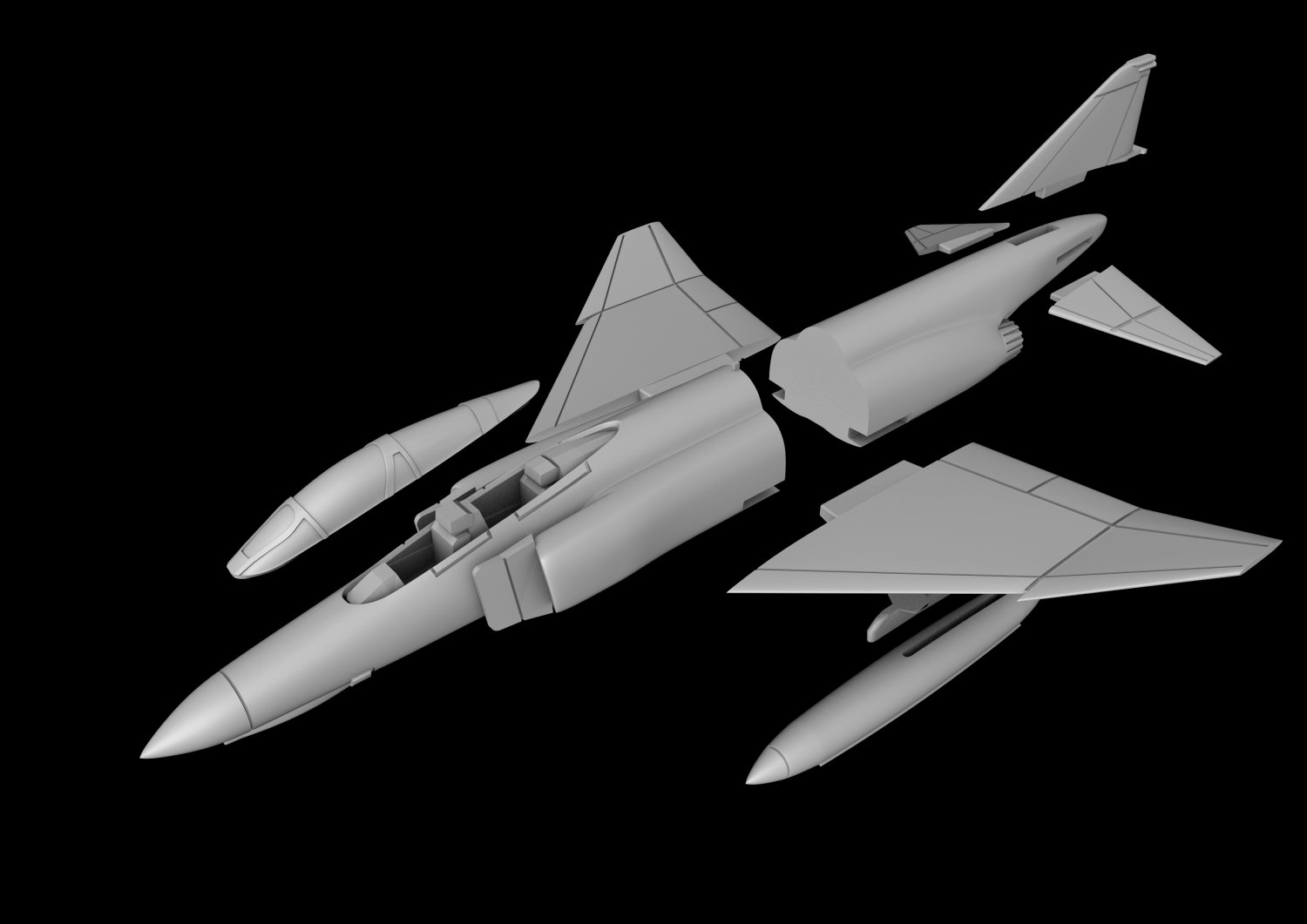 Phantom 4 3d model sales