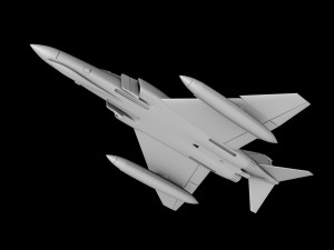 F-4 PHANTOM II SCALE 1-72 3D PRINT READY STL FILES Modelo de impresión 3D
