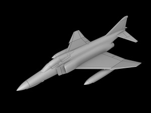 F-4 PHANTOM II SCALE 1-72 3D PRINT READY STL FILES Modelo de impresión 3D