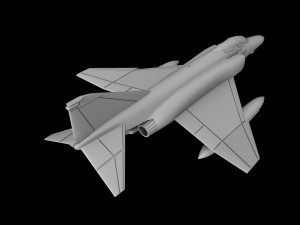 F-4 PHANTOM II SCALE 1-72 3D PRINT READY STL FILES Modelo de impresión 3D