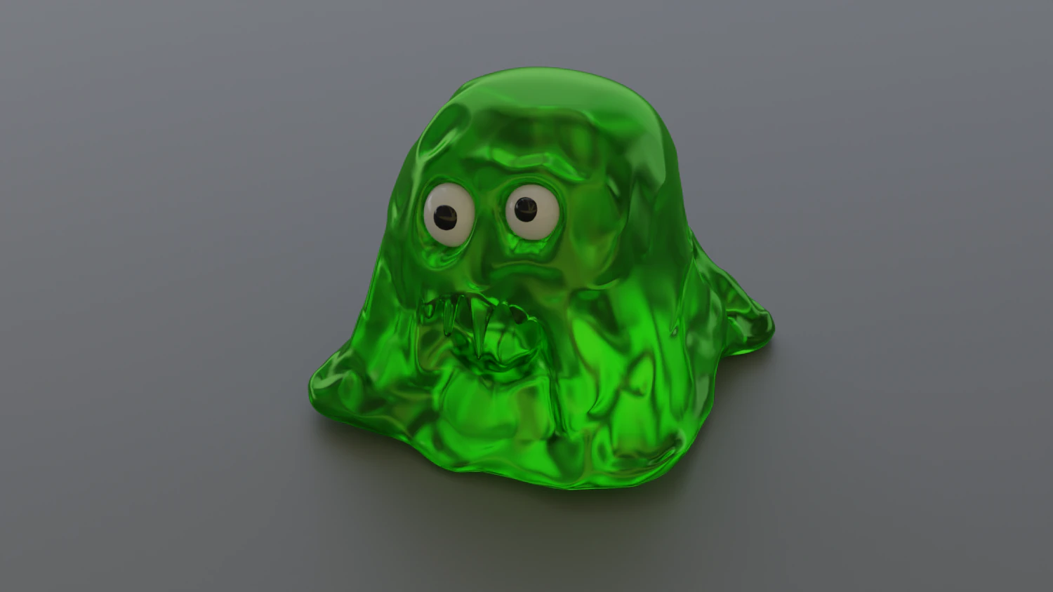Live slime 3D Model .c4d .max .obj .3ds .fbx .stl .blend 