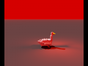 Angry goose Modèle 3D