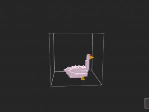 Angry goose Modèle 3D