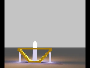 빛나는 장식 3D 모델