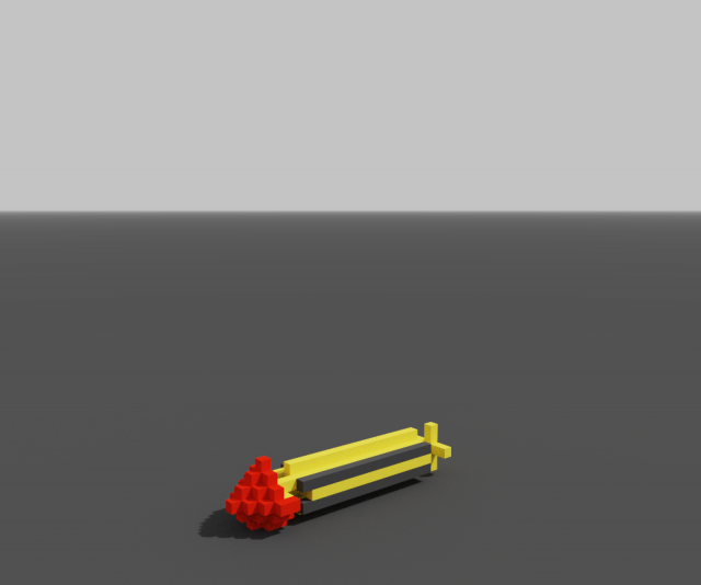 Explosive rocket 3Dモデル .c4d .max .obj .3ds .fbx .stl .blend 