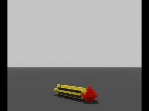 Explosive rocket 3Dモデル