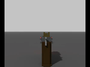 Laser revolver 3D Model