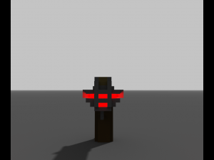 Laser revolver Modelo 3D