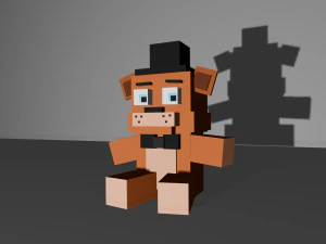 Freddy Fazbeer 3D Model