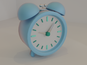 Retro alarm clock Modelo 3D