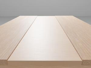 Nordic Wood Table Model 3D