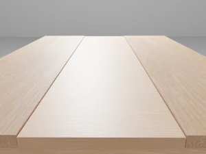 Nordic Wood Table 3D Model