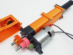 3d Printable Linear Actuator 3D Принт Модель