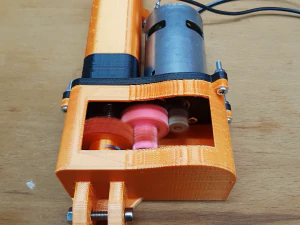 3d Printable Linear Actuator 3D Print Model