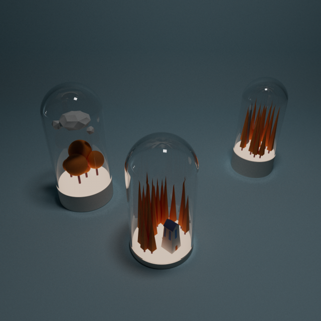 LED glass bulb 3D Model .c4d .max .obj .3ds .fbx .stl .blend 