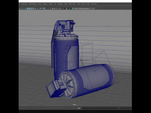 Grenade 3D Model