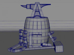 Letters of the alphabet 3D Model