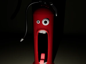 Fire extinguisher 3D Model