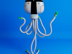 Medusa robot Modelo 3D