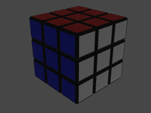 Rubiks cube 3D मॉडल