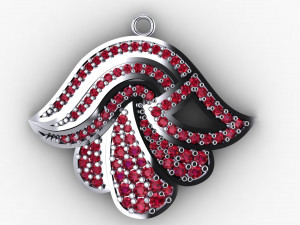 Morocco Pendant KHMISSA print AND casting model Model Cetak 3D