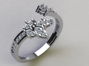 Fusion Pattern Ring 3D print model 3D Print Model