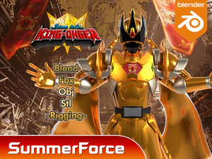 Koning Kuwagata Ohger - Koning Ohger 3D Model