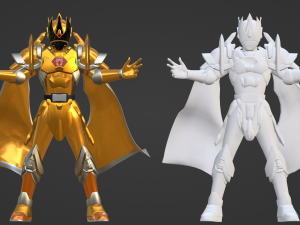 King Kuwagata Ohger - King Ohger Modello 3D