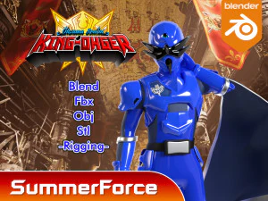 टॉम्बो ओहगर - किंग ओहगर 3D मॉडल