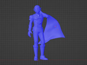 Tombo Ohger - King Ohger 3D Model