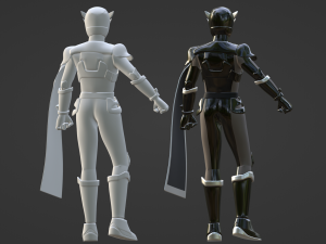 Hachi Ohger - King Ohger Modelo 3D