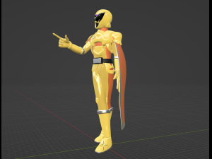 Kamakiri Ohger - King Ohger 3D 模型