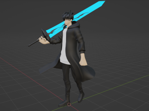 Sung Jinwoo - Solo leveling Model 3D