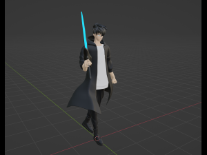 Sung Jinwoo - Solo leveling Model 3D