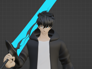 Sung Jinwoo - Solo leveling Model 3D