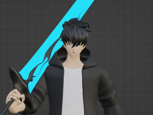 Sung Jinwoo - Solo leveling 3D Model