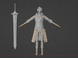 Sung Jinwoo - Solo leveling 3D Model