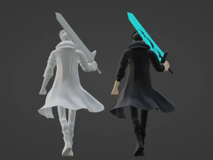Sung Jinwoo - Solo leveling 3D Model