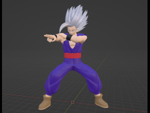 Gohan Beast - Dragon Ball Super 3D Model