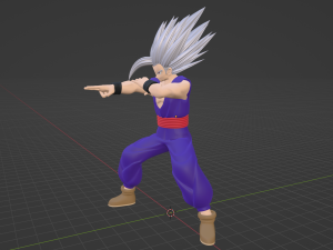Gohan Beast - Dragon Ball Super 3D Model