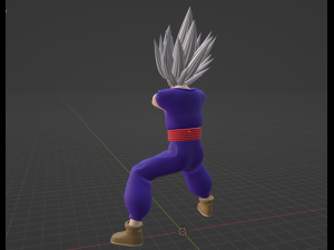 Gohan Beast - Dragon Ball Super 3D Model