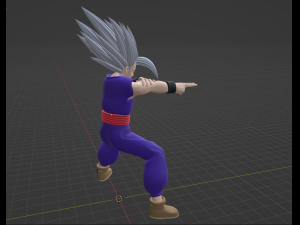 Gohan Beast - Dragon Ball Super 3D Model