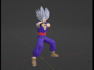 Gohan Beast - Dragon Ball Super 3D Model
