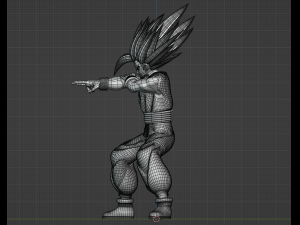 Gohan Beast - Dragon Ball Super 3D Model
