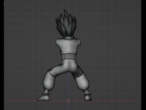 Gohan Beast - Dragon Ball Super 3D Model