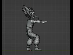 Gohan Beast - Dragon Ball Super 3D Model