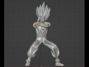 Gohan Beast - Dragon Ball Super 3D Model