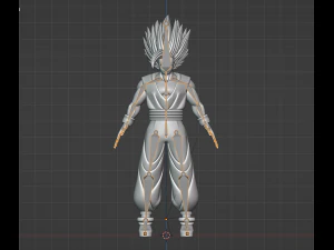 Gohan Beast - Dragon Ball Super 3D Model